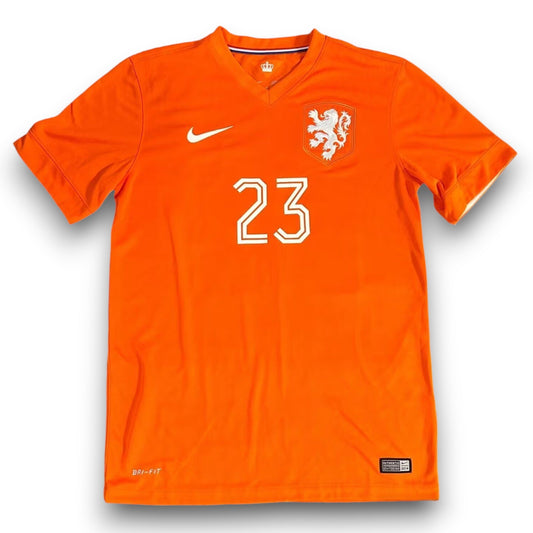 Camiseta Holanda 2014 Titular Van der Vaart 23