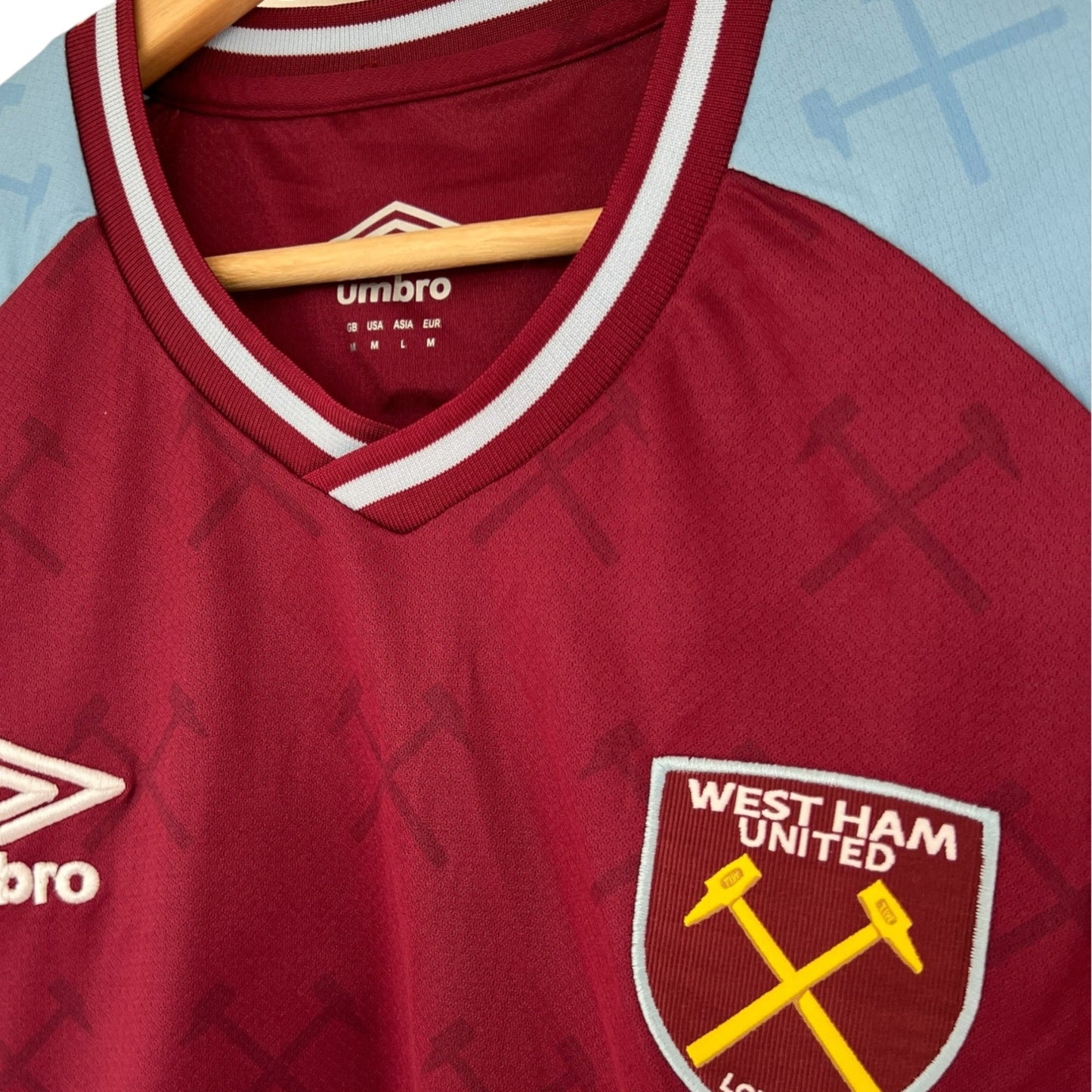 Camiseta West Ham 2021-2022 Titular