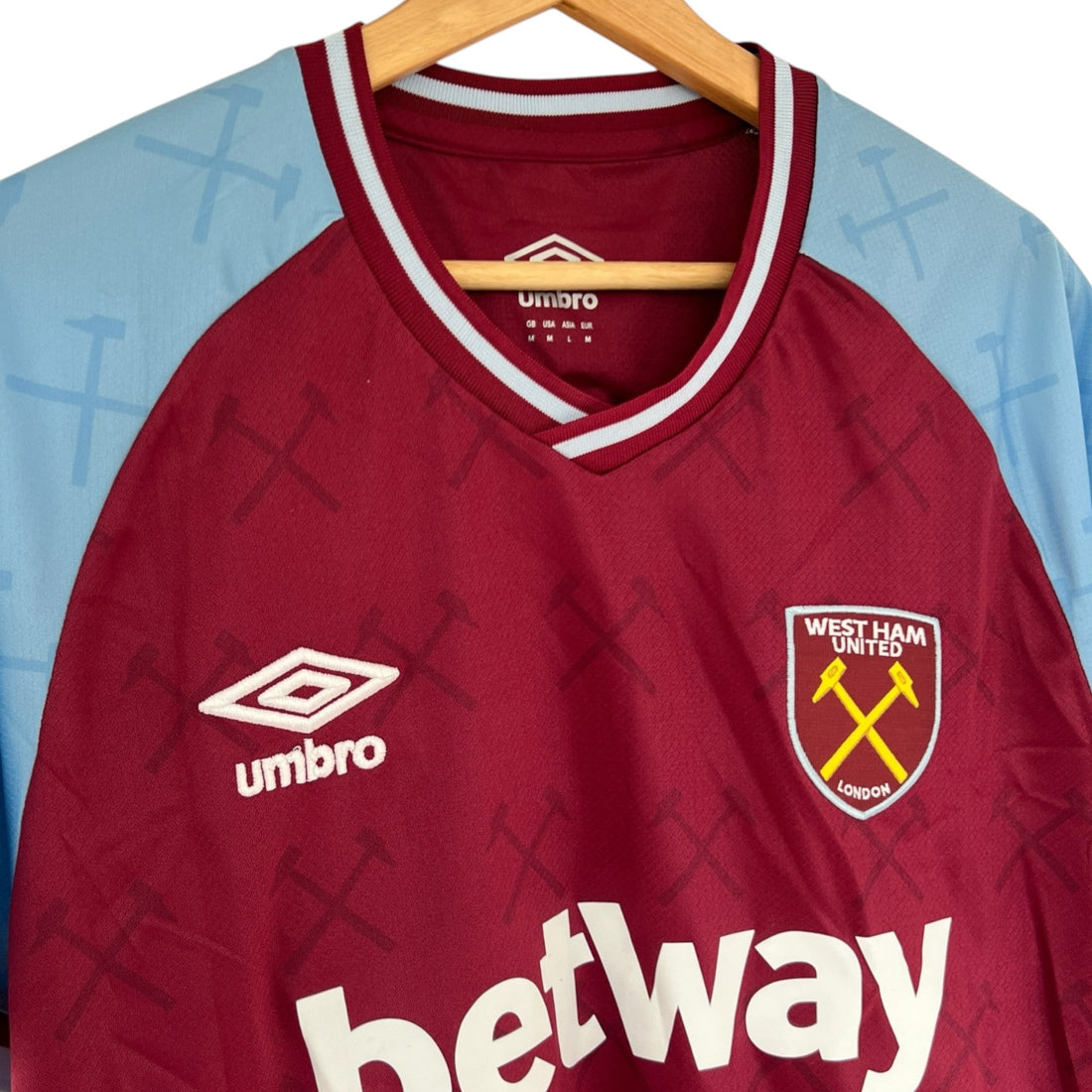 West Ham 2021-2022 Home Shirt
