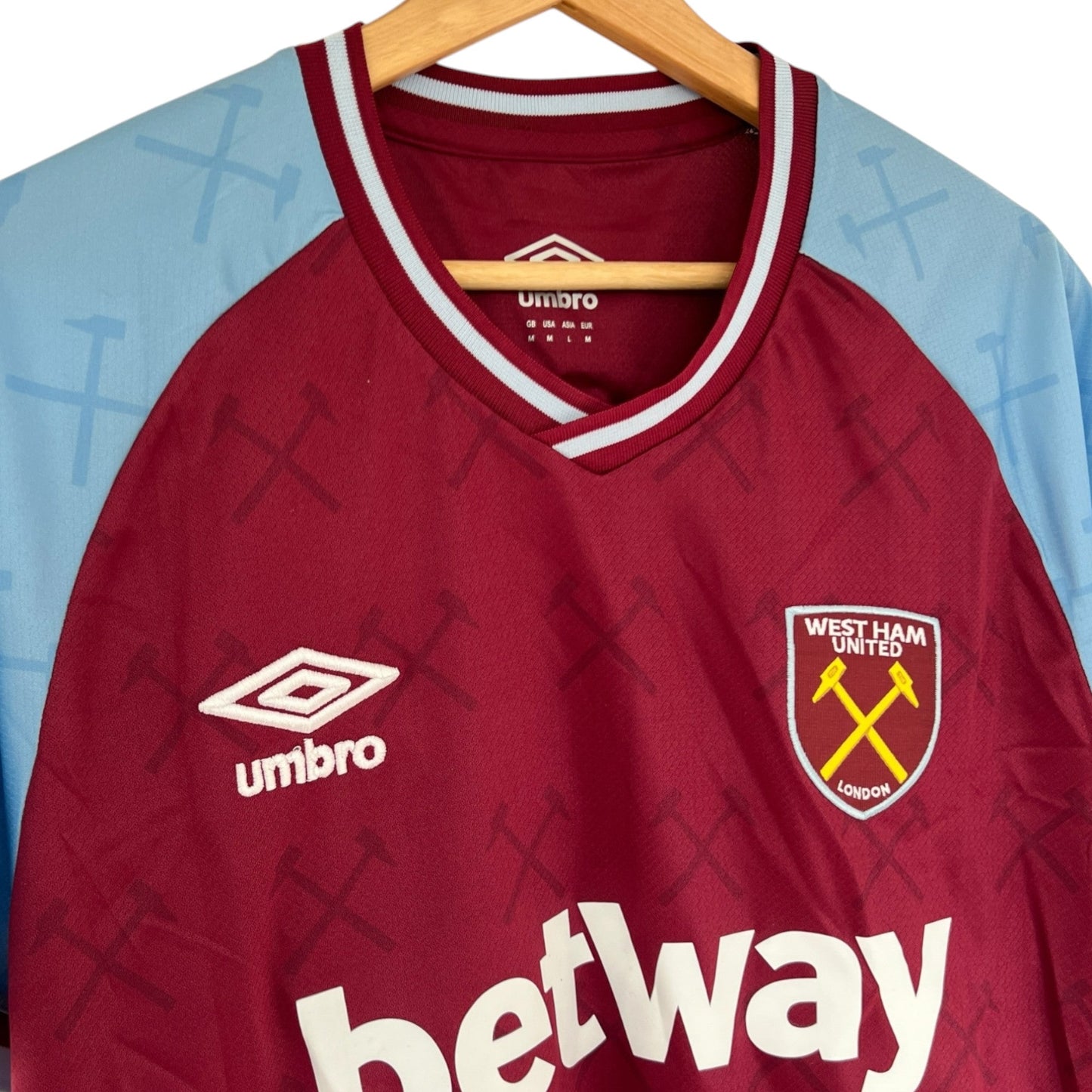 Camiseta West Ham 2021-2022 Titular