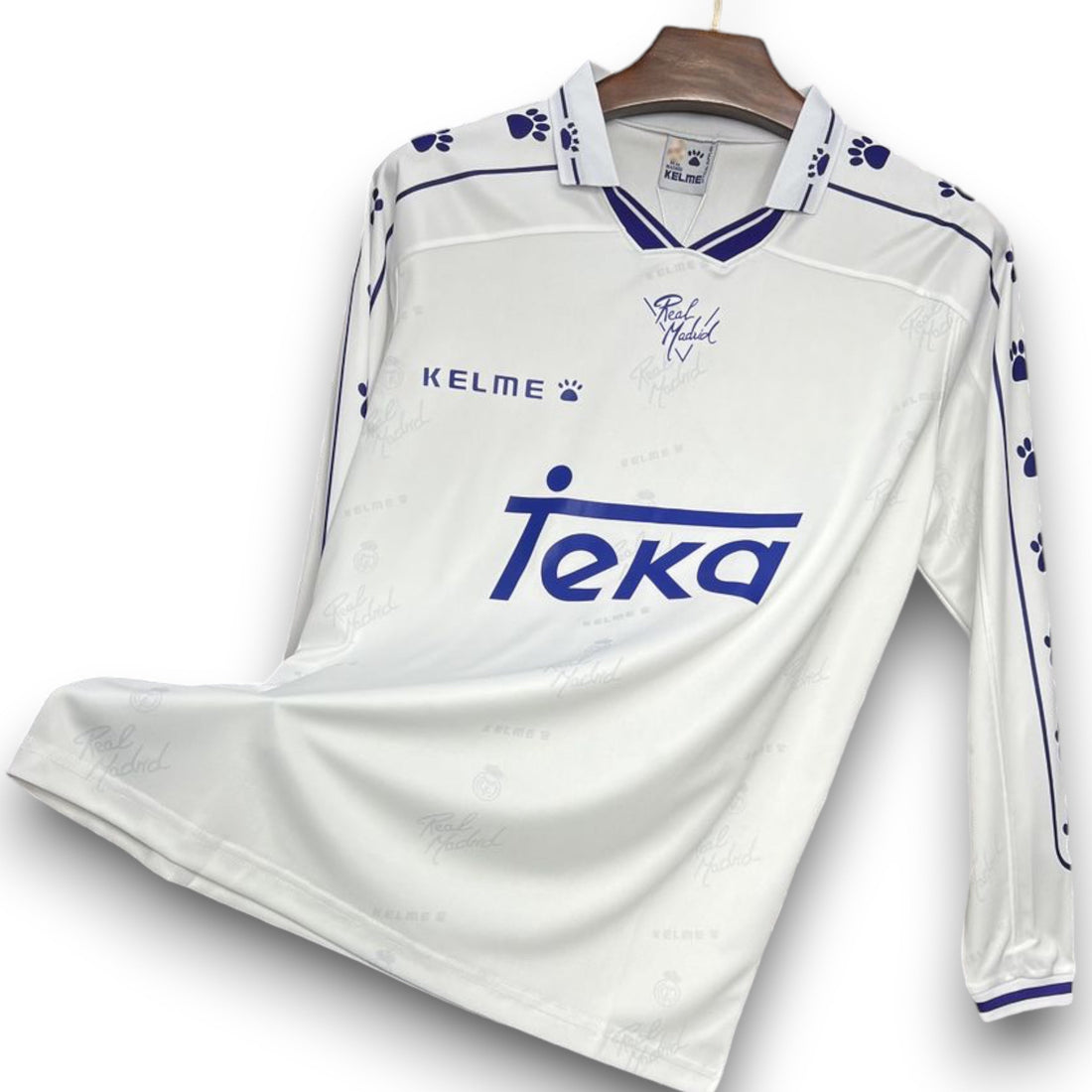 Real Madrid 1994-1996 Home Long Sleeve Shirt