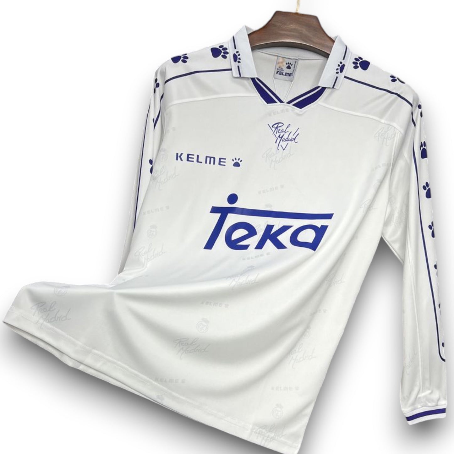 Maillot Real Madrid 1994-1996 Domicile Manches Longues