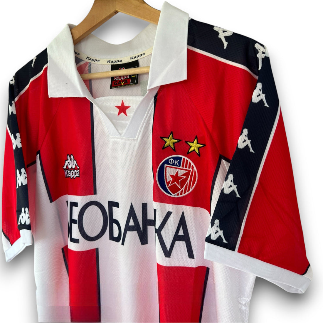 Camiseta Estrella Roja de Belgrado 1995-1997 Titular
