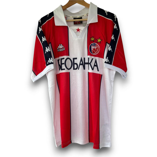 Camiseta Estrella Roja de Belgrado 1995-1997 Titel