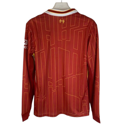 Camiseta Liverpool 2024-2025 Titular Manga Larga