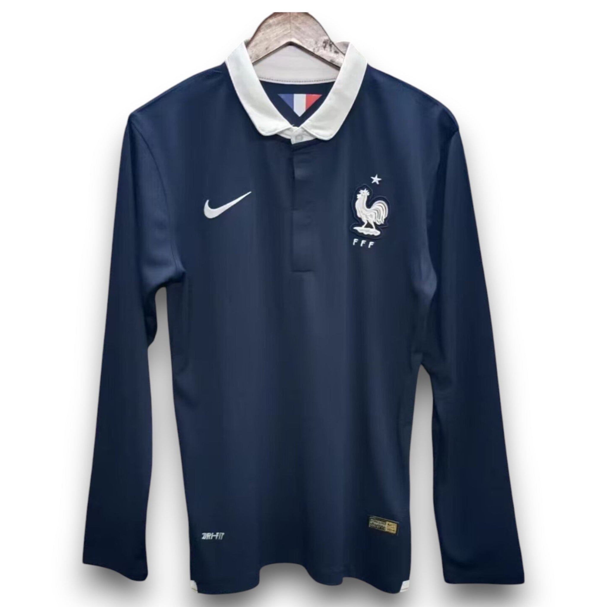 France 2014 Home Long Sleeve Shirt
