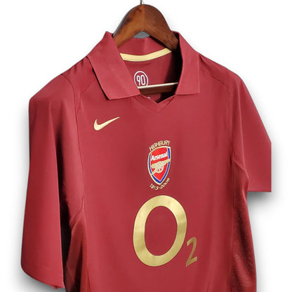 Camiseta Arsenal 2005-2006 Titular