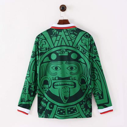 Camiseta México 1998 Titular Manga Larga