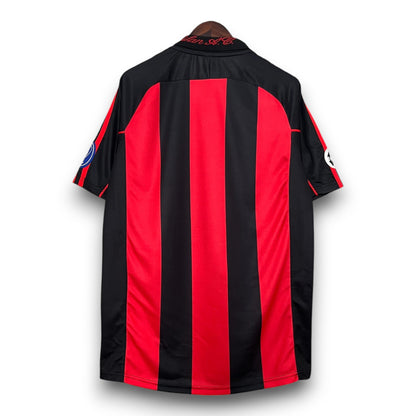 Camiseta AC Milan 2000-2001  Local UCL