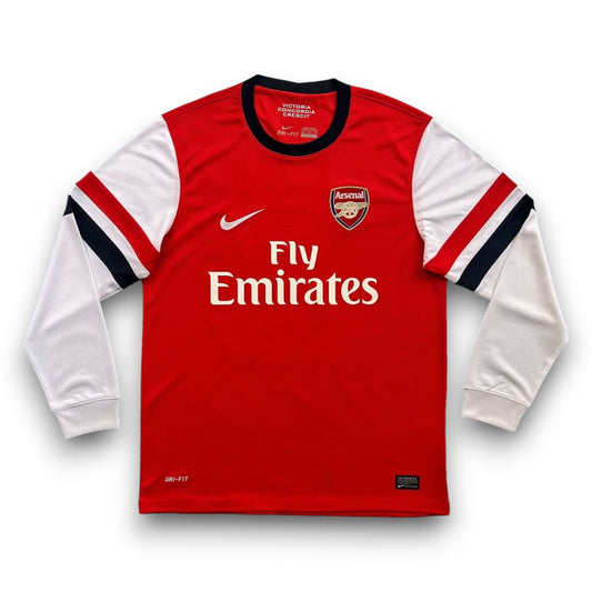 Camiseta Arsenal 2012-2013 Titular Manga Larga