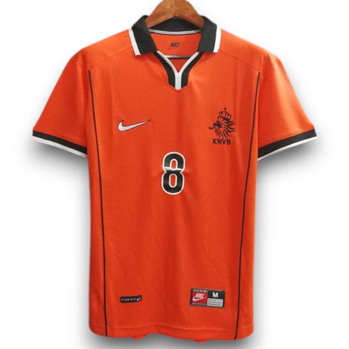 Maillot Pays-Bas 1998 Domicile Bergkamp 8