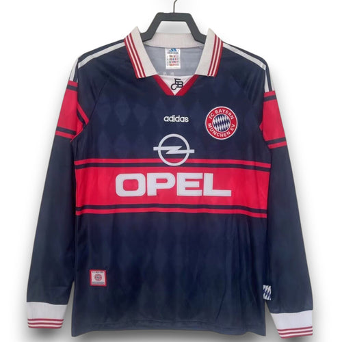 Camiseta Bayern München 1997-1998 Titular Manga Larga