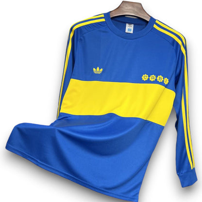 Camiseta Boca Juniors 1981 Titular Manga Larga