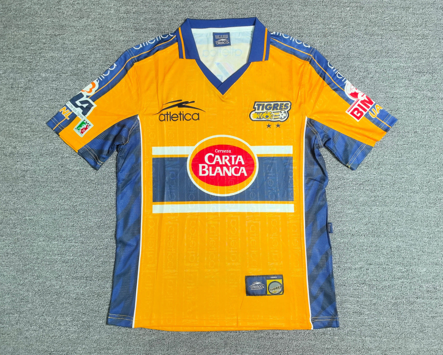 Camiseta Tigres 1999-2000 Titular