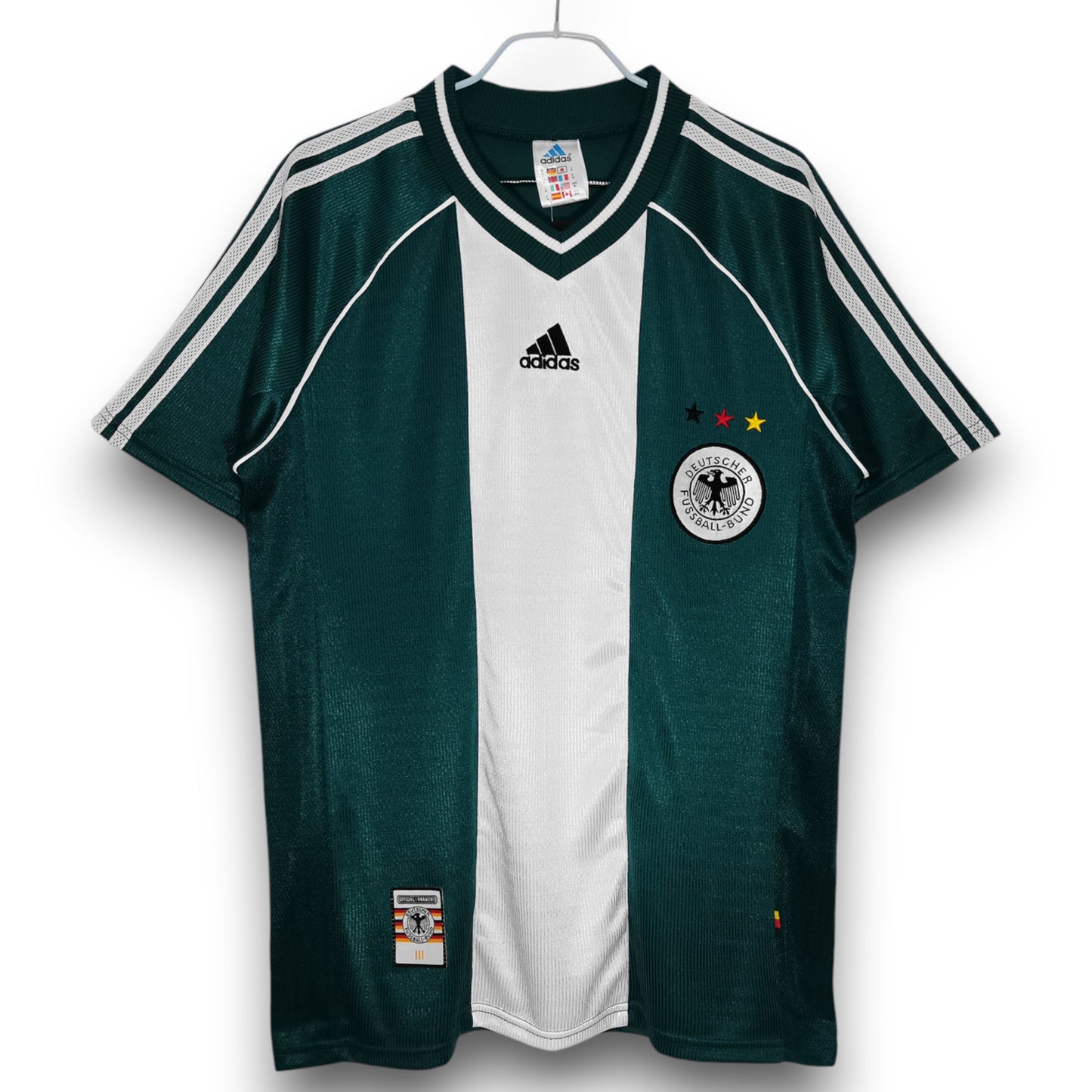 Camiseta Alemania 1998 Visitante