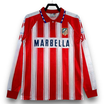 Atlético de Madrid 1994-1995 Home Long Sleeve Shirt