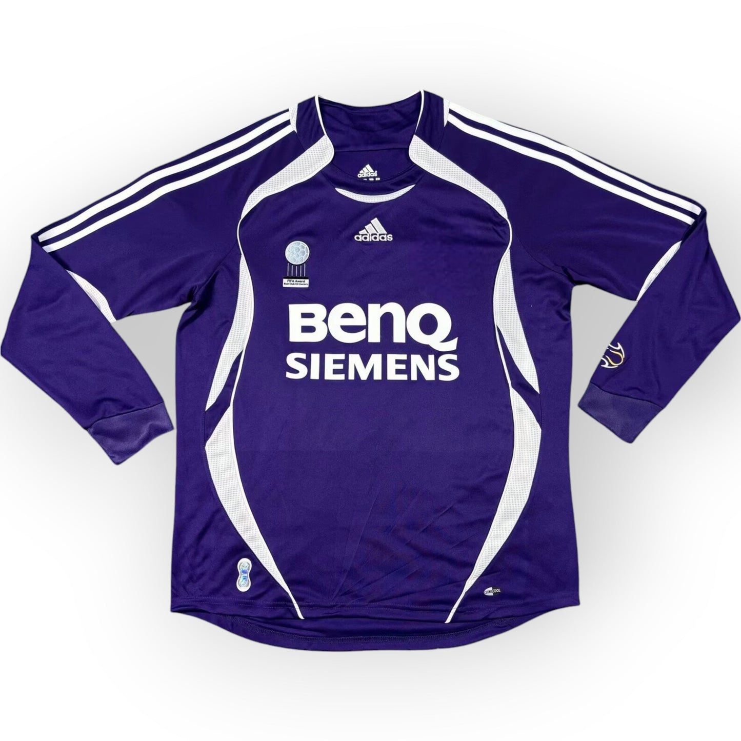 Real Madrid Trikot 2006-2007 Alternative Langarm