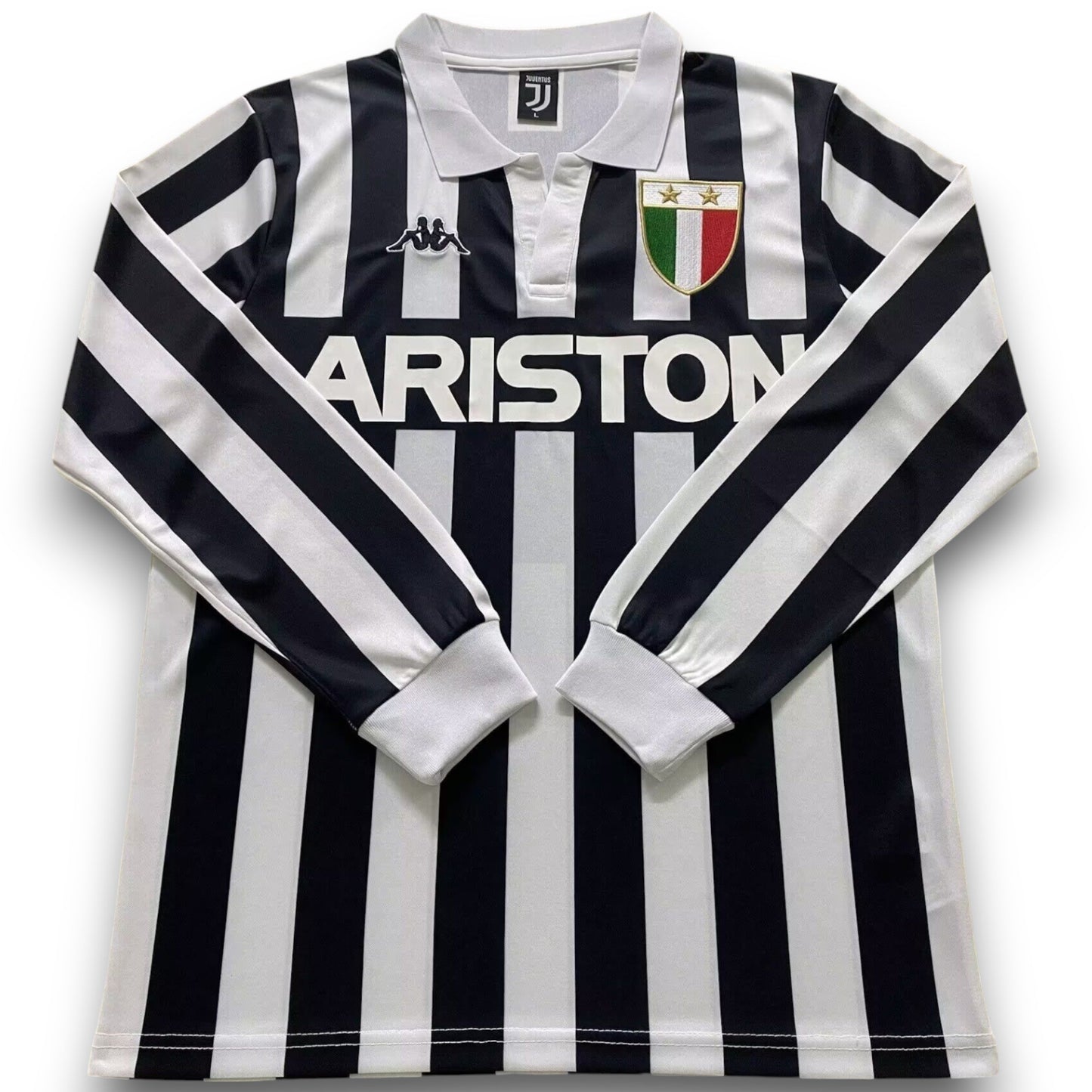Camiseta Juventus 1984-1985 Titular Manga Larga