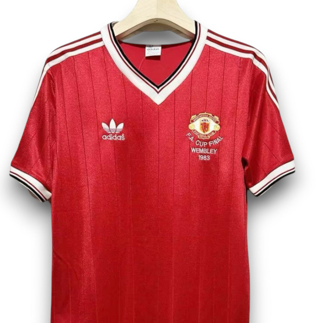 Camiseta Manchester United 1983-1984 Titular Final FA Cup