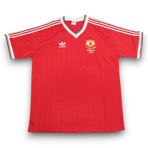 Camiseta Manchester United 1983-1984 Titular Final FA Cup