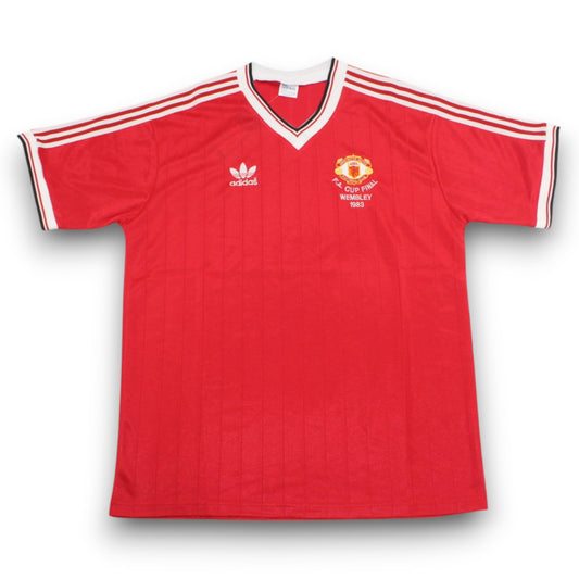 Camiseta Manchester United 1983-1984 Titular Final FA Cup