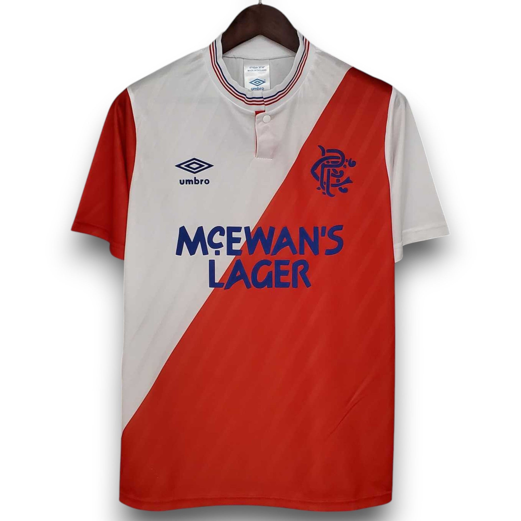 Camiseta Rangers 1987-1988 Visitante