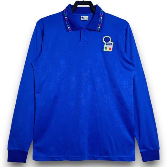 Camiseta Italia 1994 Titular Manga Larga