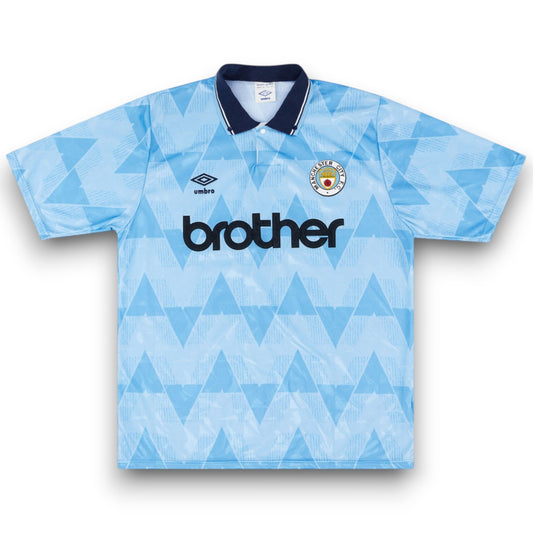 Camiseta Manchester City 1989-1990 Titular