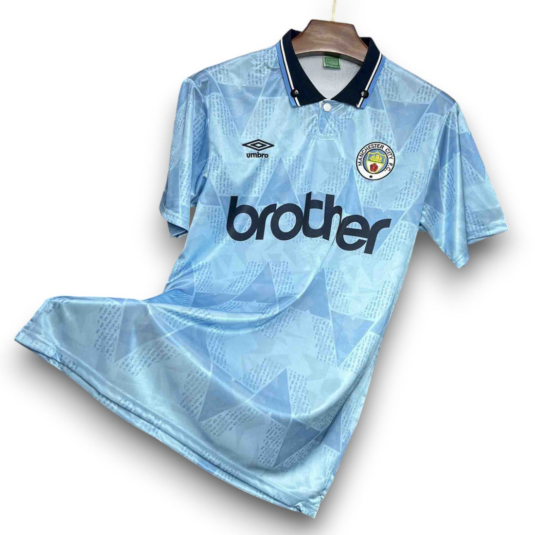 Camiseta Manchester City 1989-1990 Titular