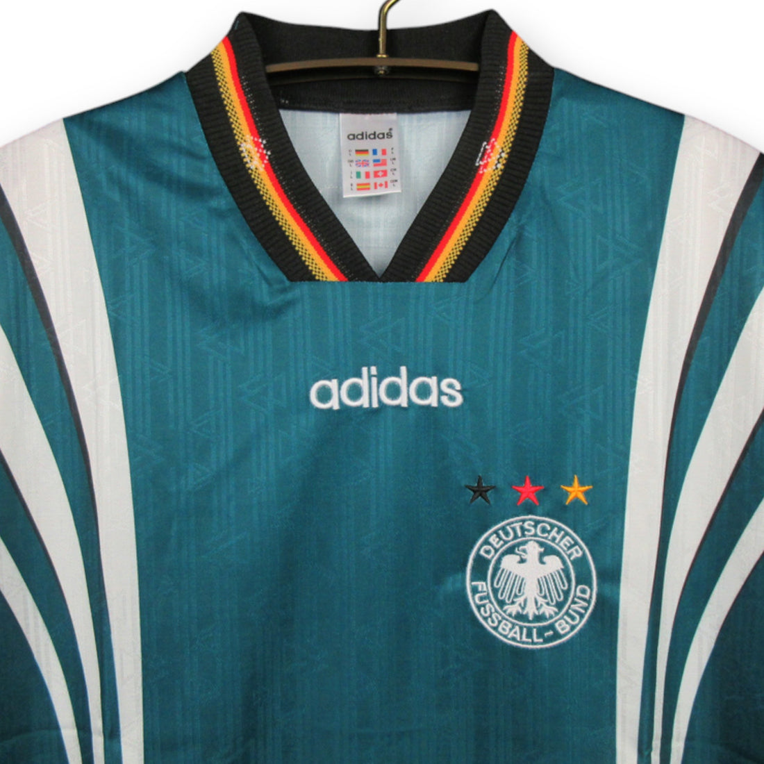 Camiseta Alemania 1996 Visitante