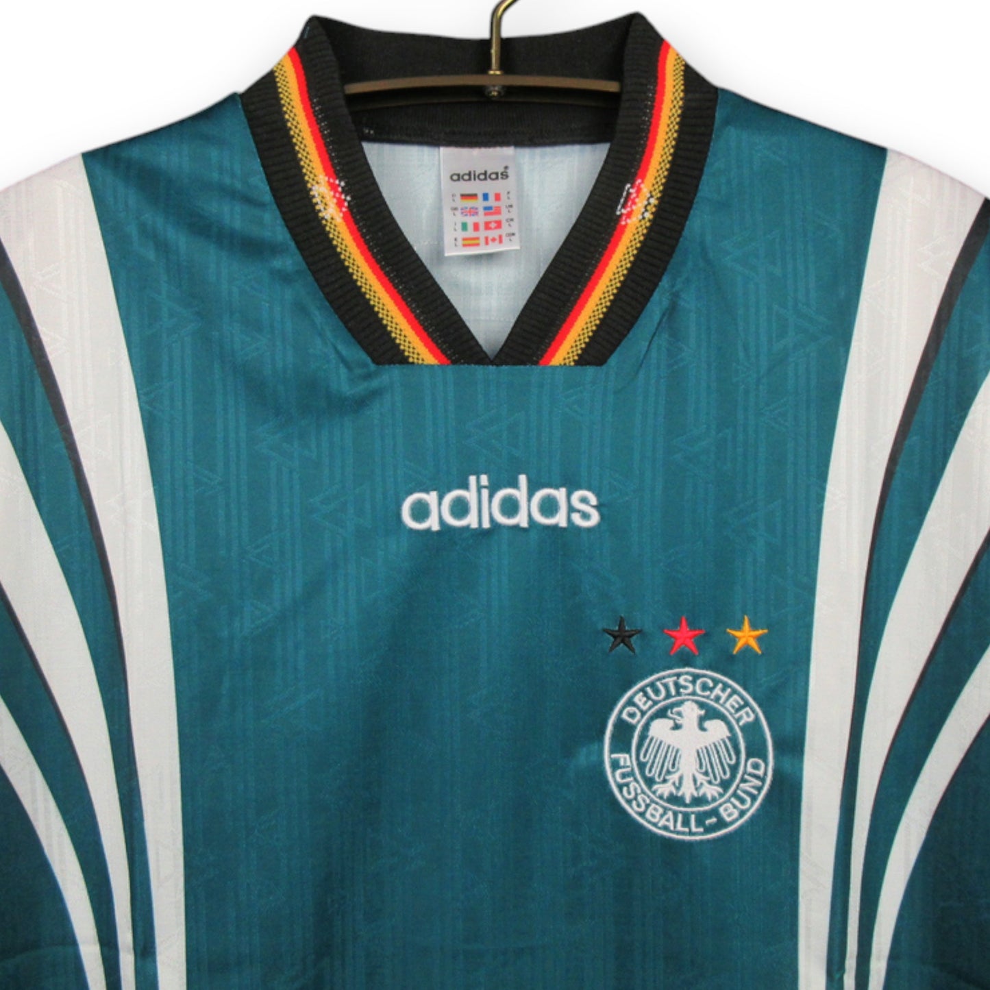 Camiseta Alemania 1996 Visitante