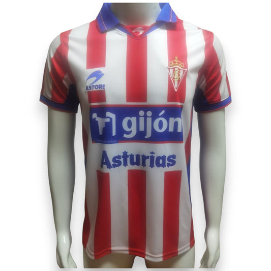 Camiseta Sporting Gijon 2001-2002 Titular