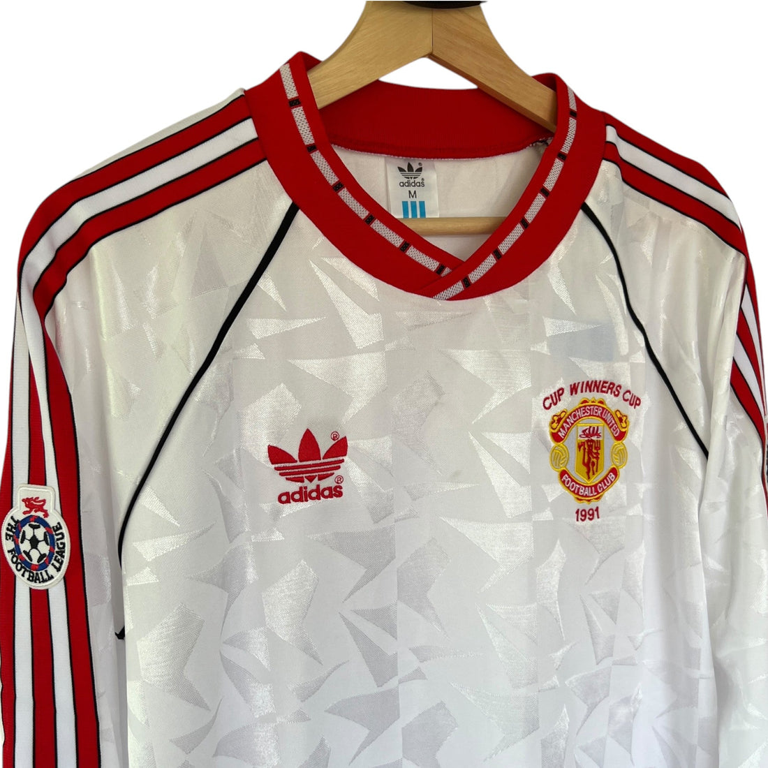 Manchester United 1990-1991 Away Long Sleeve European Champions Shirt