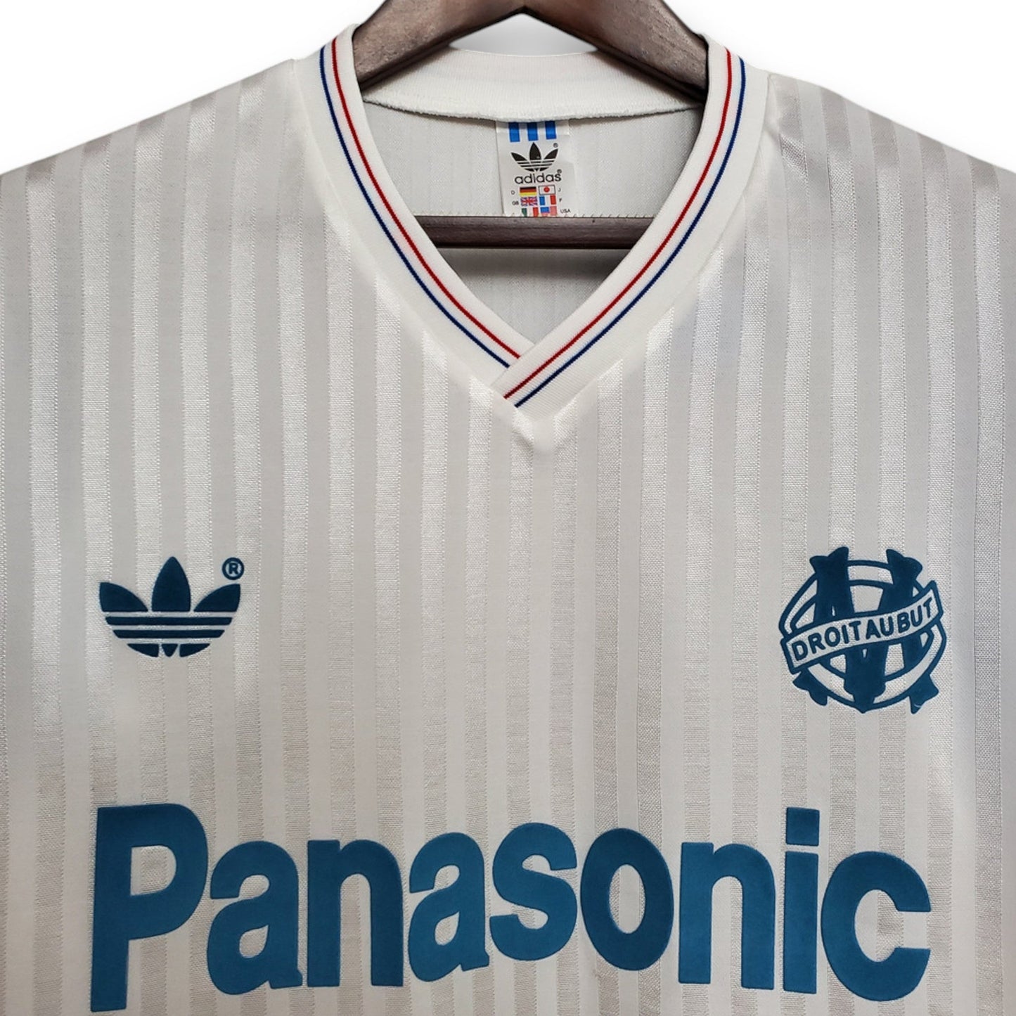 Camiseta Olympique de Marseille 1990-1991 Titular