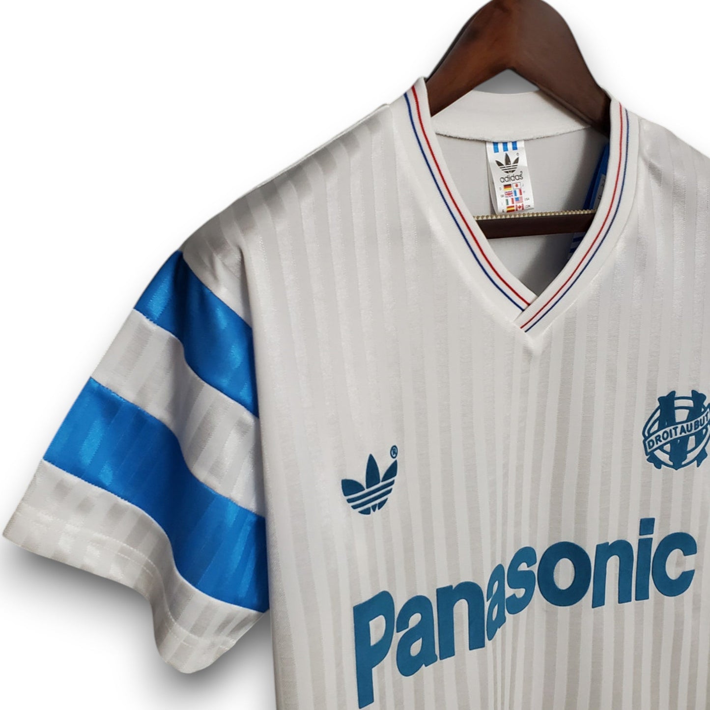 Camiseta Olympique de Marseille 1990-1991 Titular