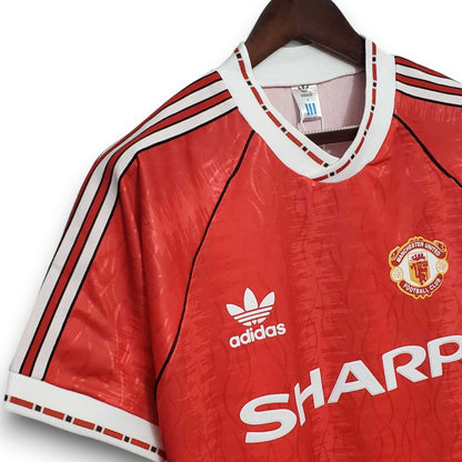 Maillot Manchester United 1990-1992 Domicile