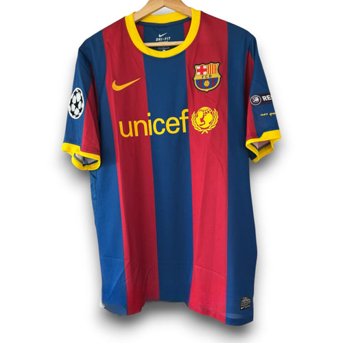 Maillot Barcelone 2010-2011 Domicile UCL Messi 10