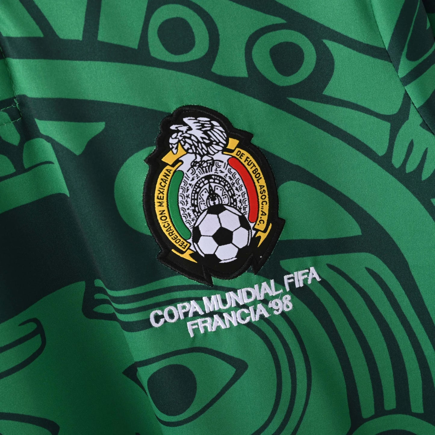 Camiseta México 1998 Titular Manga Larga