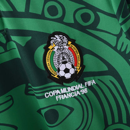 Camiseta México 1998 Titular Manga Larga
