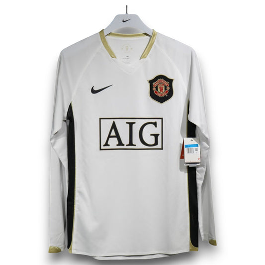 Camiseta Manchester United 2006-2007 Visitante - Manga Larga