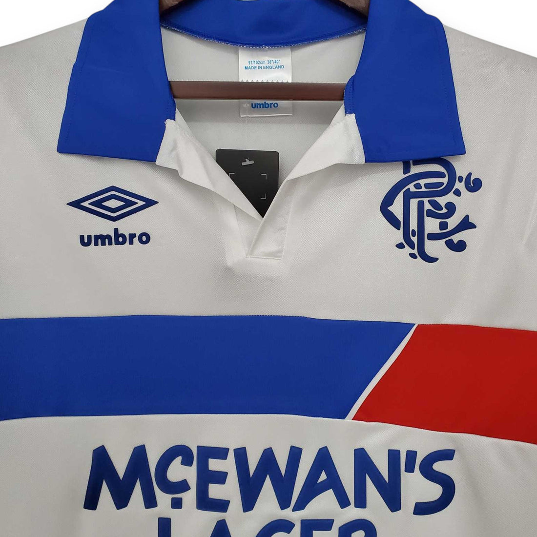 Camiseta Rangers 1986-1987 Visitante
