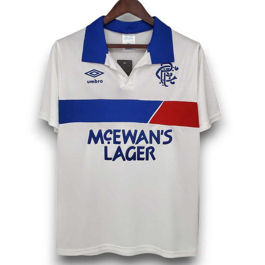 Camiseta Rangers 1986-1987 Besucher