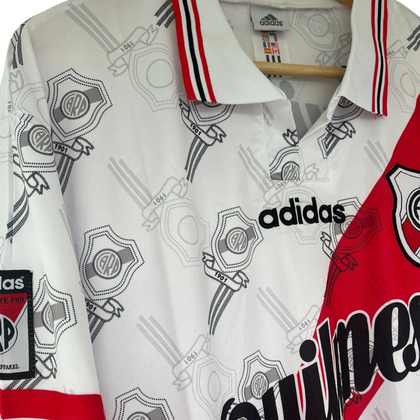Camiseta River Plate 1996-1998 Titular