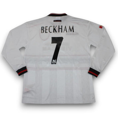 Camiseta Manchester United 1997-1999 Visitante Manga Larga