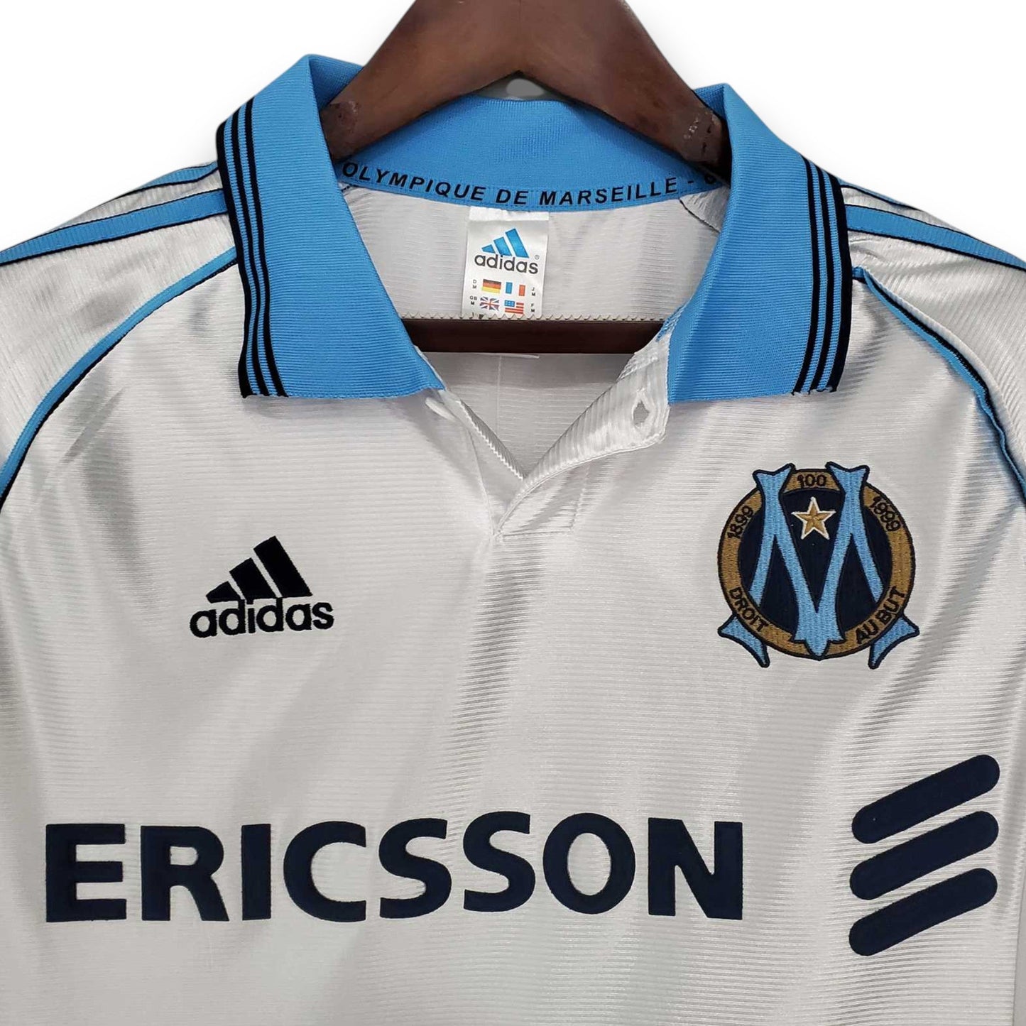 Maillot Olympique de Marseille 1998-1999 Domicile