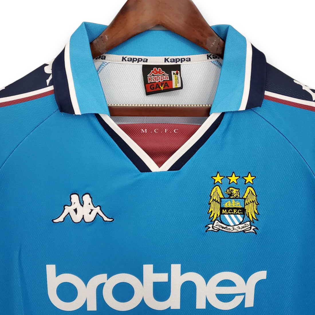 Camiseta Manchester City 1998-1999 Titular