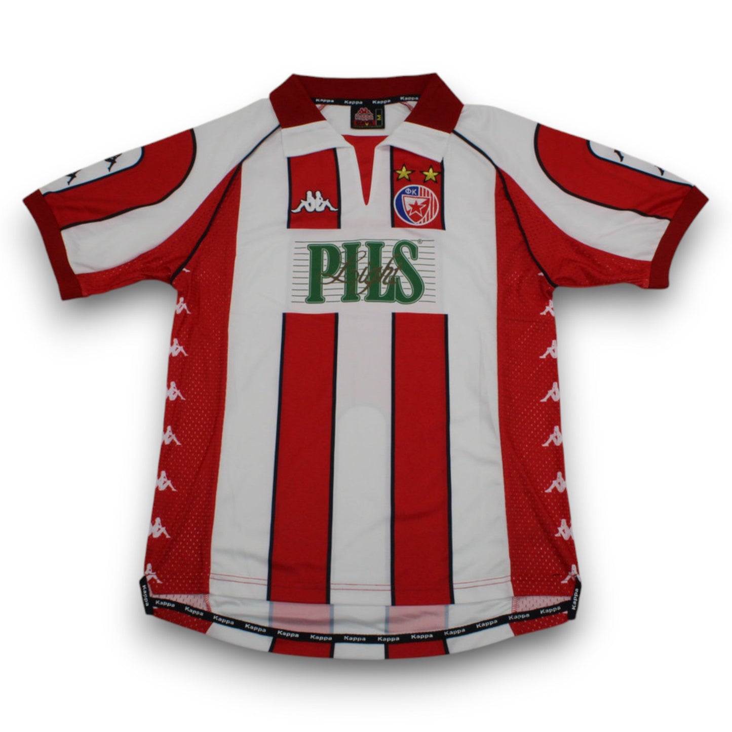 Camiseta Estrella Roja de Belgrado 1999-2001 Titel