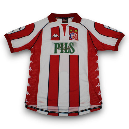 Camiseta Estrella Roja de Belgrado 1999-2001 Titel
