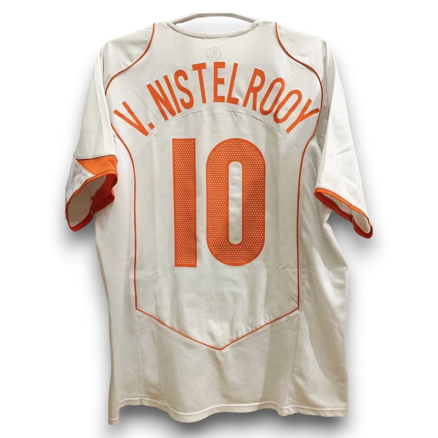 Maillot Pays-Bas 2004 Extérieur Van Nistelrooy 10
