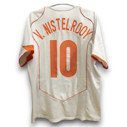 Maillot Pays-Bas 2004 Extérieur Van Nistelrooy 10